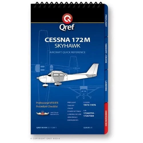 Cessna 172m qref - qref, checklist
