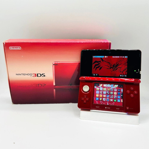 Nintendo 3ds red japan console - nintendo,