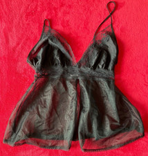 sissy crossdresser sexy burlesque transparent babydoll ultra vintage