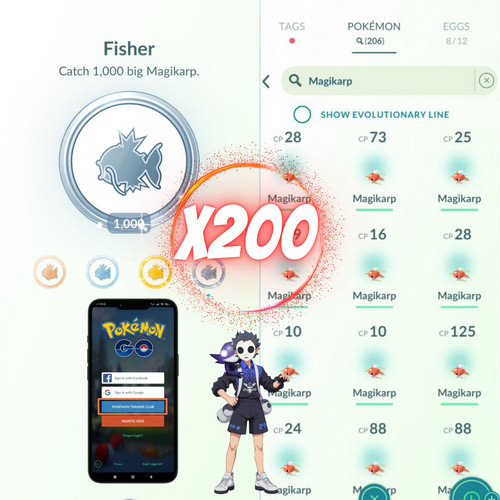 Big magikarp per - big, (x200)