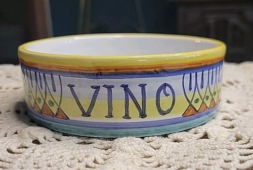 Sottobicchiere vino dipinto - sottobicchiere, da