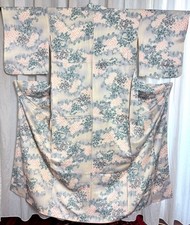 Kimono originale giapponese vintage tomesode meisen