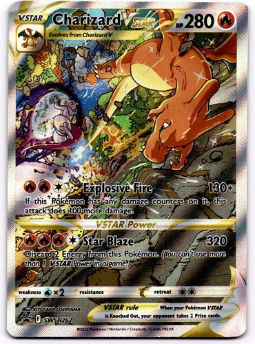 Carta pokemon promo charizard - pokemon,