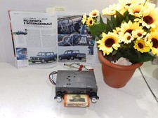 ALFA ROMEO GIULIA 1.3  DEL 70 AUTORADIO STEREO 8 FREQUENZA O M MOTOROLA