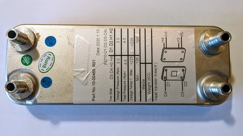 Scambiatore calore inox - scambiatore, di