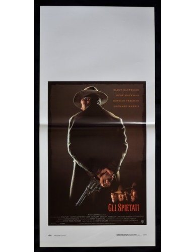 Locandina gli spietati - gli, clint
