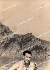 1956 - FOTO DI RAGAZZO A SAN FRUTTUOSO GENOVA