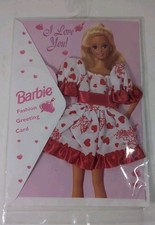 Biglietto Auguri Moda Barbie