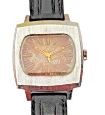 Orologio Zim Sovietico Commemorativo Salyut 4 Meccanico Manuale