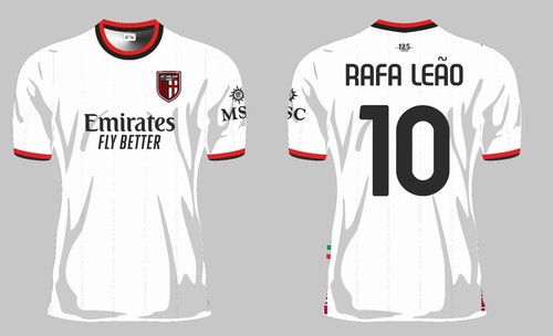 Maglia trasferta milan bianco - trasferta,