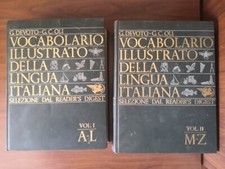 Devoto Oli VOCABOLARIO ILLUSTRATO DELLA LINGUA ITALIANA READER' DIGEST 2 Volumi