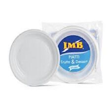 800 PIATTI DESSERT FRUTTA PLASTICA MICROONDE BIANCO ALIMENTI S. RIGIDI MONOUSO+