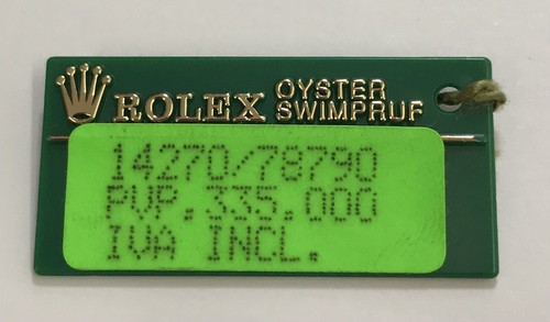 Rolex green tag oyster - green,
