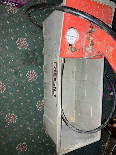 Ridgid 1450 pompa test - 1450,