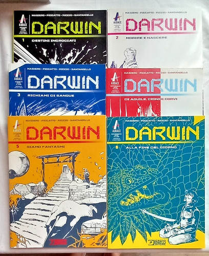 Darwin serie completa di 8 - serie,