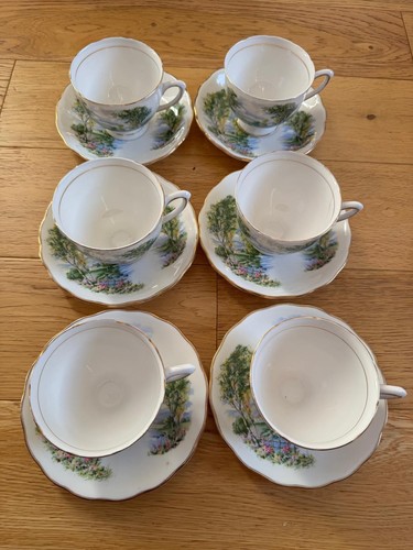 Tazze piattini vintage - e,