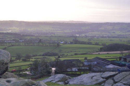 Photo 6x4 view from almscliff - photo,