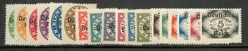 Germania ufficiale 1920 51 - 1920, 34-51