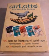 Gioco di carte  CarLOTTO in scatola ORIGINALE nuove.