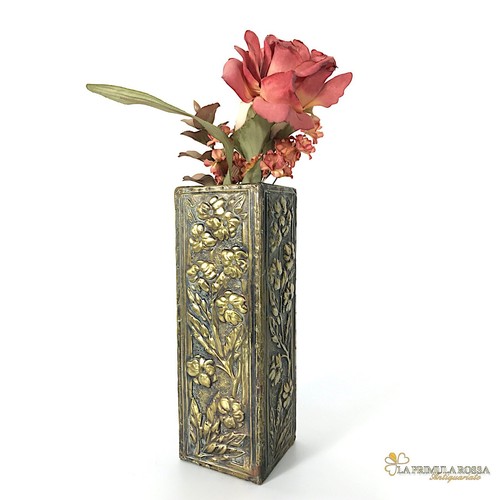 Vaso porta fiori legno - fiori, e