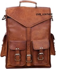 Zaino da uomo in pelle 18"