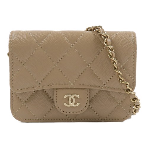 Chanel ghw mini portafoglio - cc,