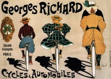 Poster bicicletta vintage arte