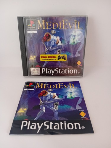 Boite notice medievil ps1 - medievil,