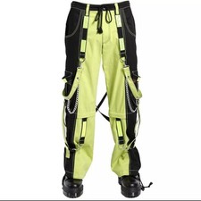 Pantalone cargo gotico verde
