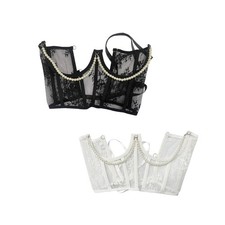 Cintura a corsetto in pizzo