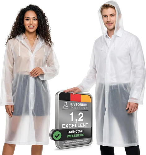 Pezzi poncho impermeabile - pezzi,