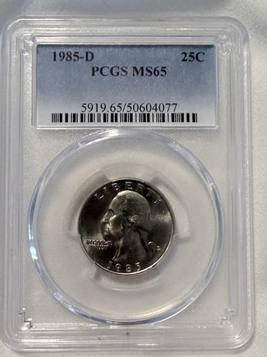 1985 25c washington quarto - washington,