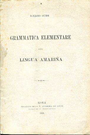 Grammatica elementare della