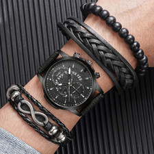 Moda Uomo Set 4 Pezzi Casual