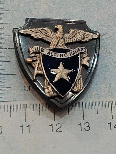 Distintivo club alpino - distintivo,