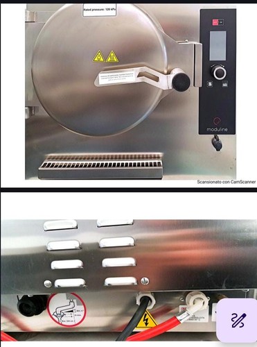 Forno vapore pressione - vapore,