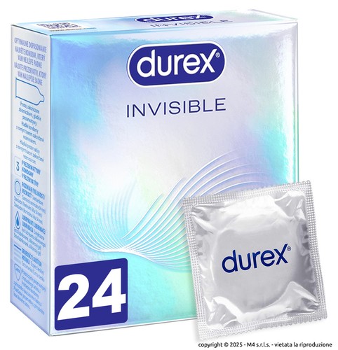 Preservativi durex invisible - durex,