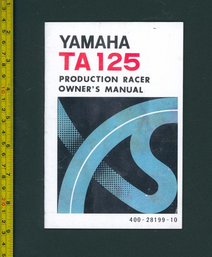 Yamaha ta125 production racer - yamaha,