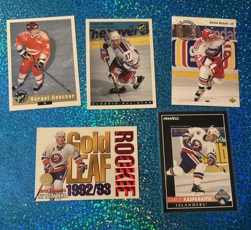 Lotto carte hockey russo - di,
