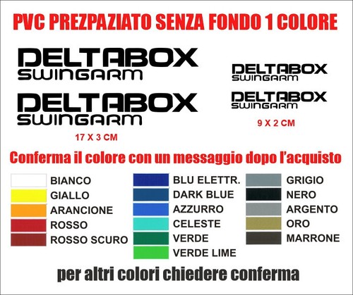 Kit adesivi deltabox swingram - kit,