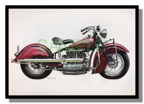 Indian four 74ci 1300cc 1938 - 1300cc,