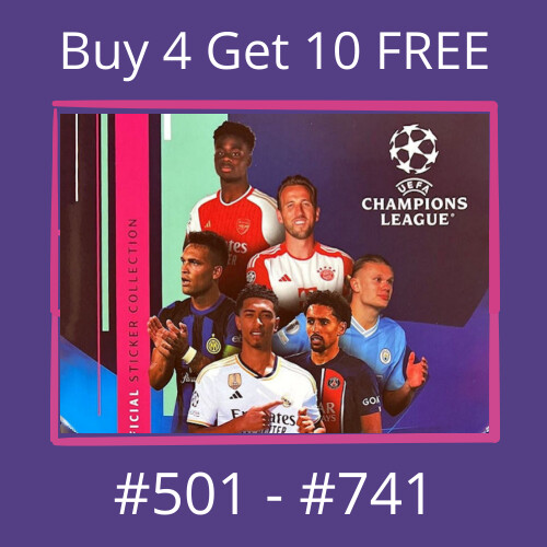 Adesivi topps uefa champions - adesivi,
