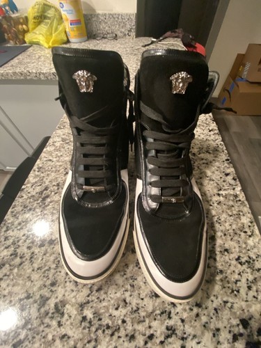 Versace medusa head high top - head,