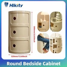 Round 3 Tier Bedside Table