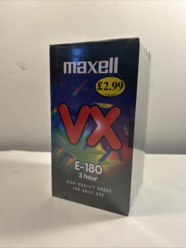 Maxell e180 nastri - maxell,