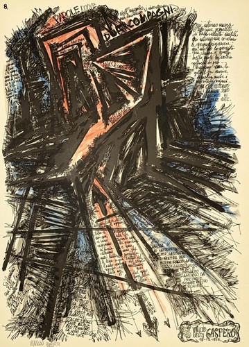 Vinicio berti litografia - berti,