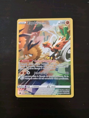 Zapdos galar promo swsh283 - zapdos,