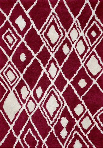 Tappeto rosso bianco - tappeto, orientale