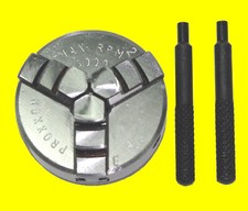 PROXXON 27026 Mandrino a tre ganasce in acciaio per tornio DB250 27020 - NUOVO