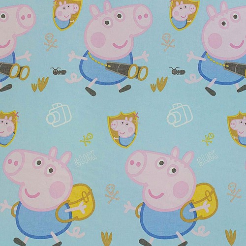 Tessuto peppa pig george - pig,